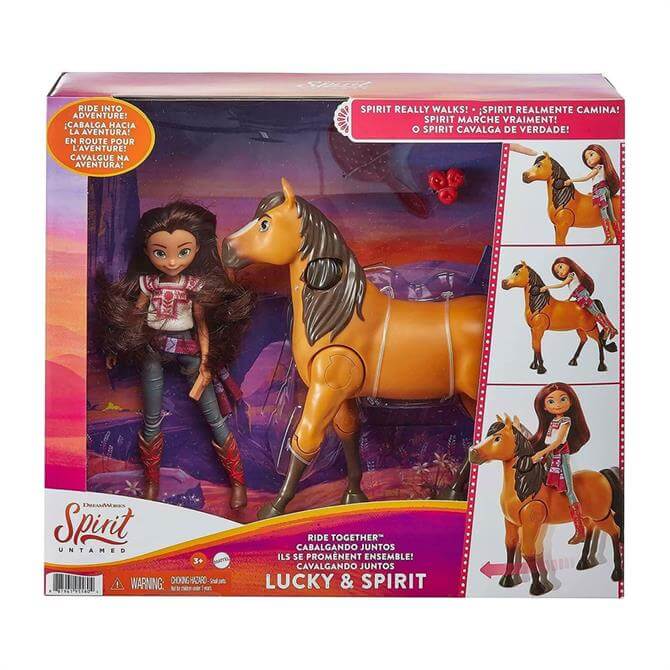 Spirit Untamed Ride Together Lucky Doll & Spirit
